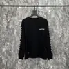 Versión Correcta Cro CH Algodón Puro de Alta Calidad Camiseta de Manga Larga Estampada para Hombre y Mujer Venta al por Mayor Artículos en Stock Venta al por Mayor Europea Americana Explosivo