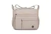 Bolsa de ombro simples, leve, de grande capacidade, bolsa transversal, nova bolsa casual de viagem feminina transfronteiriça de nylon