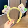 Diadema Nueva de Trébol de Cuatro Hojas y Cabeza de Kitty para Otoño e Invierno, Diadema para Lavarse la Cara en Dormitorio Estudiantil, Accesorios para el Cabello de Felpa Creativos y Lindos