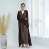 2025Loriya AliExpress Amazon Cardigan de Chiffon Leve de Verão com Manga Dupla LR842
