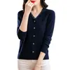 Suéter 2026 Nuevo Estilo para Mujer Pulóver Holgado Manga Larga Prendas de Abrigo Tallas Grandes Moda de Mamá Casual Elegante Tejidos