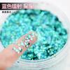 Estrella Cruzada Mariposa Láser Brillo Arena Movediza Brillante Mahjong Cáñamo Bolsa de Materiales DIY Estrella Uña Joyería Material
