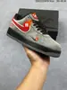 Air Force 1'07 Supreme Edición Conjunta para Hombre y Mujer Piel de Cerdo Air Force 1 de Caña Baja Zapatos Deportivos Casuales