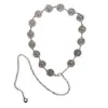 Joia Transfronteiriça Cinto Boêmio Estilo Étnico Personalizada Retro Corrente de Cintura de Metal Moda Corrente Corporal Feminina