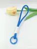 Cordón Trenzado de Cuerda Corta para Teléfono Móvil Anillo de Resorte Cuerda Trenzada para Mano Llavero Cuerda Juguete Muñeca Joyería Cuerda
