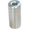 Fábrica venta al por mayor pesca engrosado acero inoxidable cabeza de red de copia accesorios 15-24mm para cambiar caña de pescar conector de conversión universal