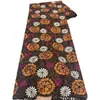 Bordado completo de pedrería floral, vestido de fiesta africano de tela bali, encaje suizo voile de algodón puro