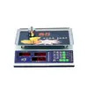 Balanza Electrónica para Uso Comercial, para Pesar Verduras y Frutas, para Uso en Cocina y Hogar, Balanza Electrónica Portátil de Alta Precisión para Puesto