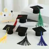Celebridade da Internet Criativo Novo Produto Buquê Chapéu de Doutor Decoração Temporada de Formatura para Enviar Colegas Belas Bênçãos Arte Floral Floricultura Atacado