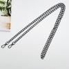 Cadena de aluminio de repuesto para bolso, hecha a mano, con accesorios para correa de hombro, de alta calidad, ligera y disponible en stock.