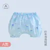Pantalones de verano finos para bebé, pantalones de pañal grandes, shorts tipo bombacho de gasa para bebé, ropa exterior para niños, pantalones de PP, pantalones tipo pan