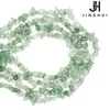 Jinghui DIY acessórios artesanais com contas irregulares de cascalho verde natural dongling material de joias semiacabadas contas soltas