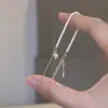 Pulsera de Costura con Perlas Pequeñas y Cuentas Doradas para Mujer, Lujo Ligero, Diseño de Nicho, Simple para Apilar, Moda Elegante, Estilo de Gama Alta