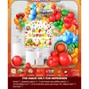 Ins Juego de Globos para Decoración de Cumpleaños Niños Niñas Fiesta de Cumpleaños de Bebé Accesorios para Disfrazar Escena