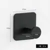 Ganchos Metálicos Premium sin Taladro para Baño y Cocina de Amazon, Ganchos de Acero Inoxidable para Abrigos y Sombreros Montados en Pared sin Taladro, Ganchos Adhesivos