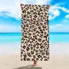 Toalla de playa transfronteriza de microfibra ultrafina con logo impreso digitalmente, terciopelo de doble cara de secado rápido, toalla de baño grande Clase A más toalla