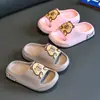 Pantuflas para niños para niños, uso en interiores en casa, suela suave antideslizante, sandalias lindas para niños pequeños, adecuadas para que las niñas las usen afuera