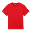 Ventas Directas de Fábrica Camisetas de Algodón Puro de Manga Corta para Uniformes de Clase Universitaria con Logo Impreso y Camisas Culturales de Graduación con Imágenes Impresas Sublimación DIY