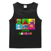 Chaleco de Verano 2023 para Niños Estilo Coreano Algodón Casual Camiseta Base Absorbente de Sudor Fruta Azucarada Guo Deportes Niños Camiseta sin Mangas
