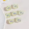 Estilo Coreano Gradiente Alta Elasticidade Elástico de Cabelo Menina Versátil Desenho Animado Elástico de Cabelo Rabo de Cavalo Corda de Cabelo Urso com Contas