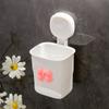 Caja de almacenamiento para toallas faciales desechadas, caja organizadora para baño, caja de pañuelos faciales sin perforaciones montada en la pared, estante de almacenamiento para baño