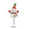 Mini Globo de Papel de Aluminio con Forma de Navidad Papá Noel Árbol de Navidad Muñeco de Nieve Oso Navideño Decoración de Actividad Bola