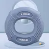 Anel de Aperto de Silicone Listrado de Canto Convexo Fitness Dedo Pressão Punho Força da Mão Exercício Muscular do Braço Treinador de Descompressão