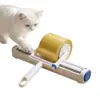 Rolo tira-fiapos popular com fita adesiva para remover pelos de animais de estimação de roupas, lençóis e itens domésticos