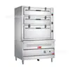 Gabinete Integrado de Vapor Inteligente Gabinete para Cocinar Mariscos al Vapor Tipo 90/120 Calentamiento Eléctrico Frecuencia Variable Gabinete Integrado Equipo para Cocinar Mariscos al Vapor de Tres Puertas