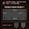Ganchos en L Universales de 6 mm con Distancia de 16 Agujeros para Accesorios de Tablero Perforado, Cajas de Almacenamiento, Estantes Metálicos, Cajas Cuadradas y Soportes para Teléfono