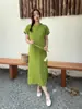 Nova Roupa Feminina Estilo Chinês para o Verão, Estilo Retro Artístico com Botões Tradicionais Chineses, Vestido Cheongsam Melhorado com Jacquard Étnico