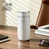 Termo Mingxia de Acero Inoxidable con Recubrimiento de Titanio para Hombres y Mujeres, Gran Capacidad, Forma de Huevo, Vaso de Agua de Negocios, Portátil para Coche, Venta al por Mayor