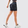 Shorts de Yoga Sem Costura de Cintura Alta Tiktok Estampados Fitness Secagem Rápida Quadril Pêssego Treino Levantamento de Quadril Justos Shorts Três Pontos