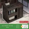Mesa de Chá Pequena Móvel para Casa Mesa de Chá Madeira Maciça Carrinho de Chá Chaleira de Água Armário de Chá Integrado com Rodas Mesa Lateral de Chá Bandeja de Chá Kung Fu