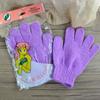 Guantes de baño Baño Guantes de nailon poliéster para frotar la espalda Toalla de baño Toalla de baño Fricción de doble cara Cuerpo exfoliante Guantes