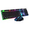 Sudeste Asiático Transfronterizo Más Vendido G21B Teclado y Ratón Set USB Cableado Tacto Mecánico Colorido Luminoso Mayoreo