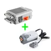 Compatível com Blocos de Construção Lego Ev3, Motores de Potência, Conjuntos Mecânicos, Conjunto de Peças com Tecnologia Pf Plug-In Moc