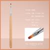 Nuevo juego de pinceles de fototerapia para pintura de uñas con forma de varilla de registro transfronterizo, pluma floreciente para pintura de crisantemo otoñal, pluma para arte de uñas con flores, 15 piezas
