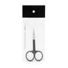Tijeras para Recortar Cejas Estilo Ruso de Acero Inoxidable Meidao, Tijeras de Belleza Puntiagudas para Piel Muerta, Tijeras para Vello Nasal, Tijeras Epidérmicas, Tijeras para Cutículas, Tijeras Pequeñas