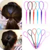 Aguja para peinar el cabello de niños, patrón para trenzar, aparato para peinar el cabello de adultos, gancho perezoso, artefacto para trenzar el cabello