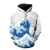 2024 transfronterizo Europa y Estados Unidos otoño retro estilo chino impresión digital 3D sudadera con capucha chalecos para hombre productos de fábrica