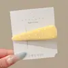 Presilhas de cabelo doces e super fofas para mulheres, presilhas laterais versáteis da moda estilo dopamina 2026, presilhas coreanas estilo ins