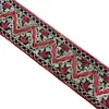Borde de Encaje Estilo Étnico Multicolor 5CM Cuerda Bordada con Hilo Dorado Lentejuelas Tira Accesorios para Ropa Hanfu DIY En Stock