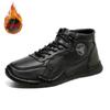 Zapatos Casuales de Caña Alta para Exteriores Transfronterizos Piel Genuina Populares Botas Martin para Hombre Amazon Resistentes al Desgaste Antideslizantes Talla Grande Zapatos para Hombre