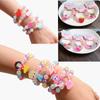 Conjunto de pulseiras de comércio exterior para crianças coreanas, joias femininas de princesa, colar de bebê com todos os acessórios para crianças