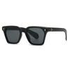 Comercio exterior Explosiones transfronterizas Gafas de sol Uñas de arroz Fotografía callejera europea y americana en Internet Modelo rojo Gafas de sol cuadradas Mujer 6076