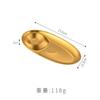Plato para Snacks de Acero Inoxidable Coreano 304 Comercial Bar Ktv Plato para Pollo Frito Papas Fritas Plato Oval Dividido para Snacks