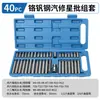 Juego de 40 Piezas de Puntas Estrella, Juego de Llaves Allen, Combinación de Puntas Torx Tipo Doce, Juego de Herramientas para Reparación de Automóviles, Juego de Puntas