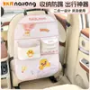 Organizador de Asiento de Coche de Dragón de Leche Genuino, Bolsa de Almacenamiento Creativa de Dibujos Animados para Respaldo de Asiento de Coche, Bolsa de Almacenamiento Linda para Decoración de Coche