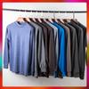 Roupa interior térmica não algodão meia-idade e idosos homens roupas de outono calças compridas atividade shake presente extra grande calças de algodão camisola de algodão
